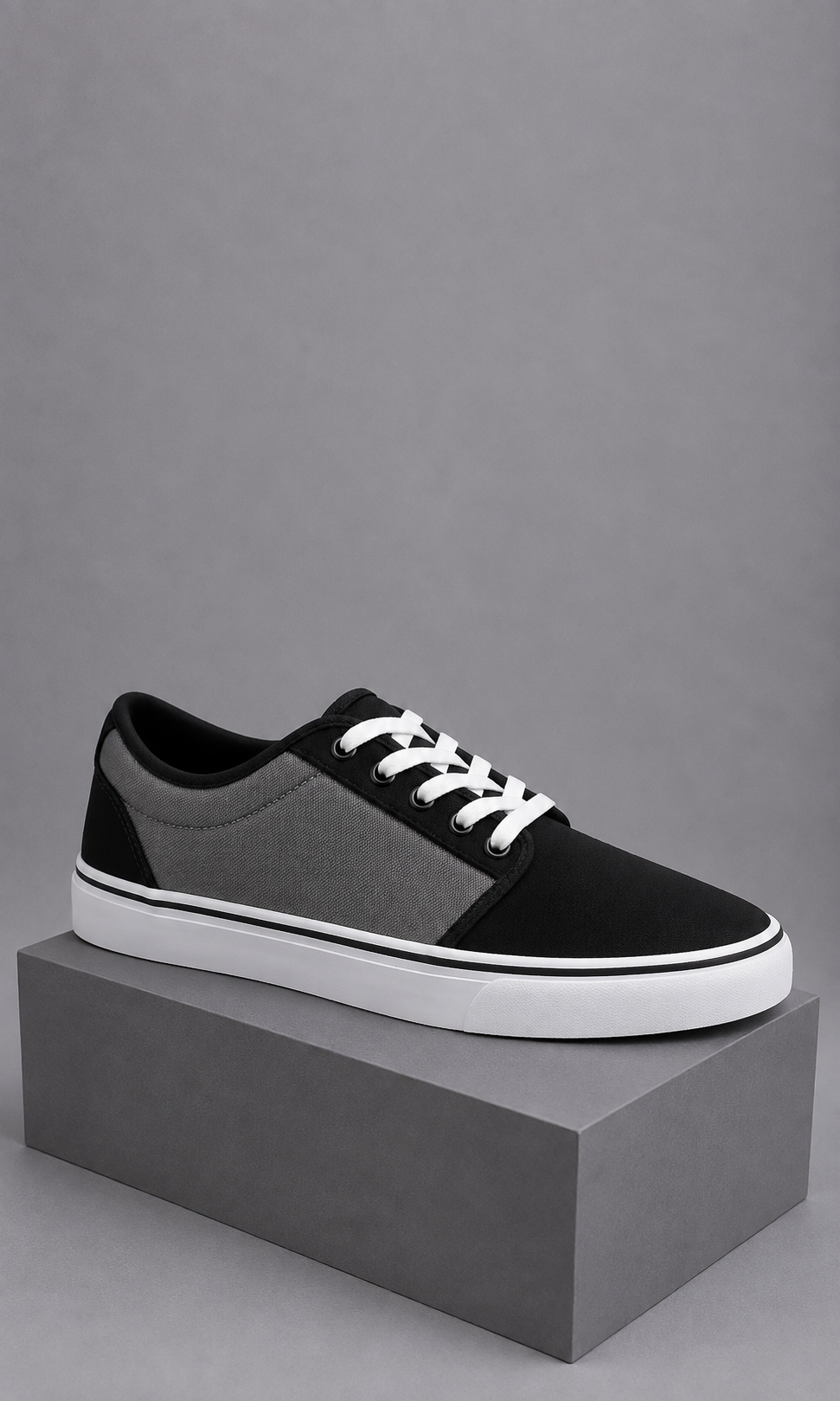 Tenis Adio Sydney para Hombre Negro con Gris