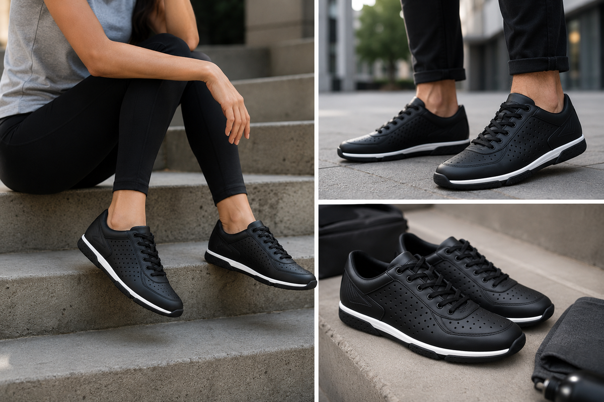 Tenis Turner Project T-Swolemate para Hombre Negro con Blanco