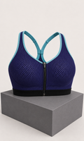 Bra Deportivo Victoria’s Secret VSX Sport 32D Violeta con Verde Aqua y Cierre