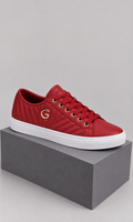 Tenis G Los Angeles by Guess Maddey para Mujer Rojo Quemado