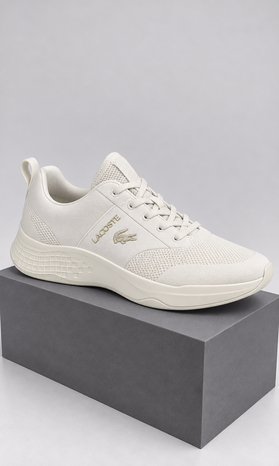 Tenis Lacoste Unisex Beige