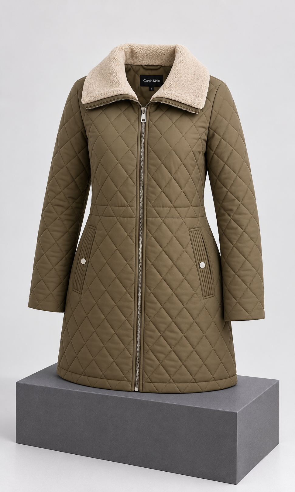 Chamarra Michael Kors para Mujer Verde Militar