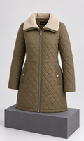 Chamarra Michael Kors para Mujer Verde Militar