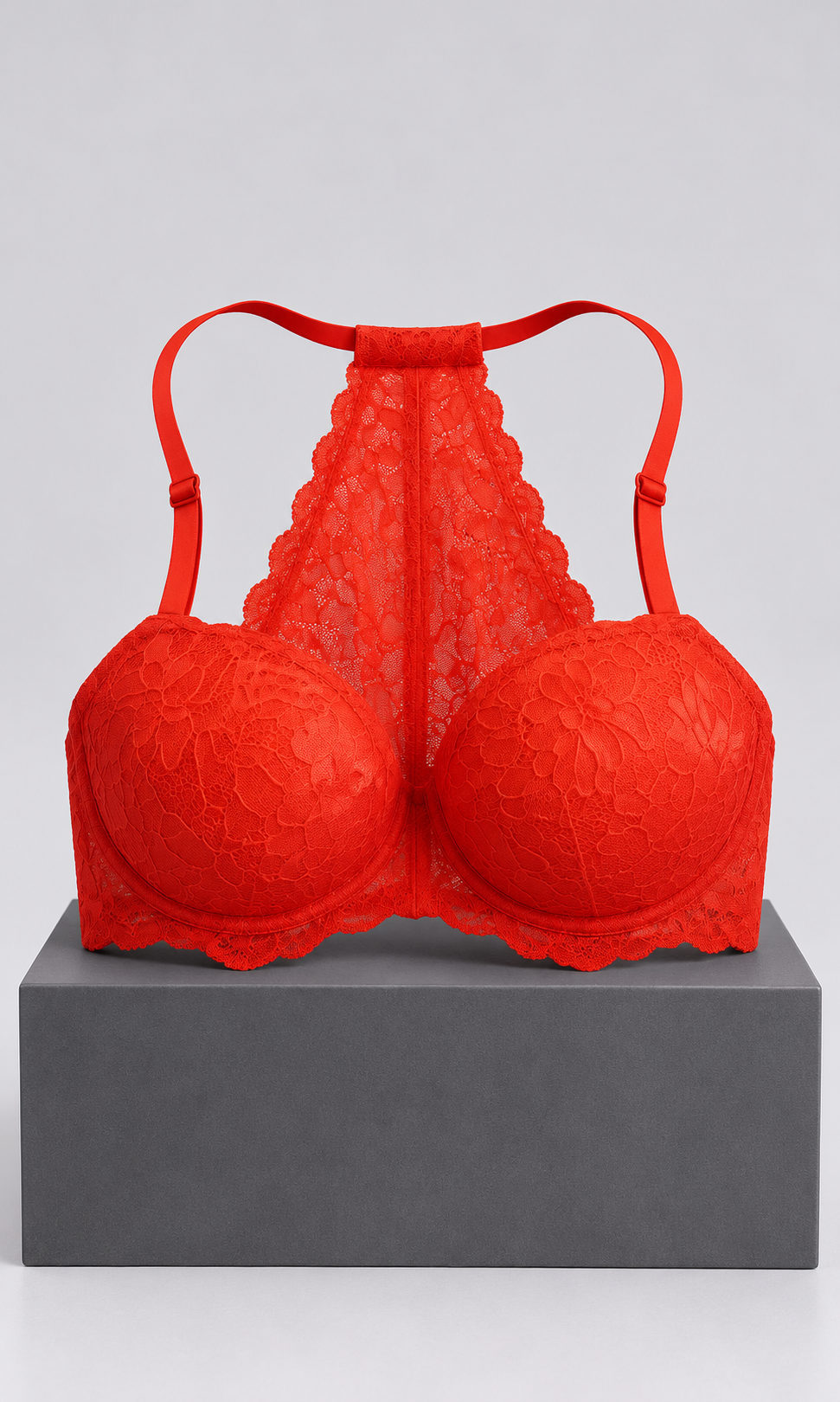 Brasier PINK by Victoria’s Secret 32D Naranja con Encaje
