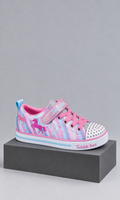 Tenis Twinkle Toes by Skechers Rosa y Azul con Brillos