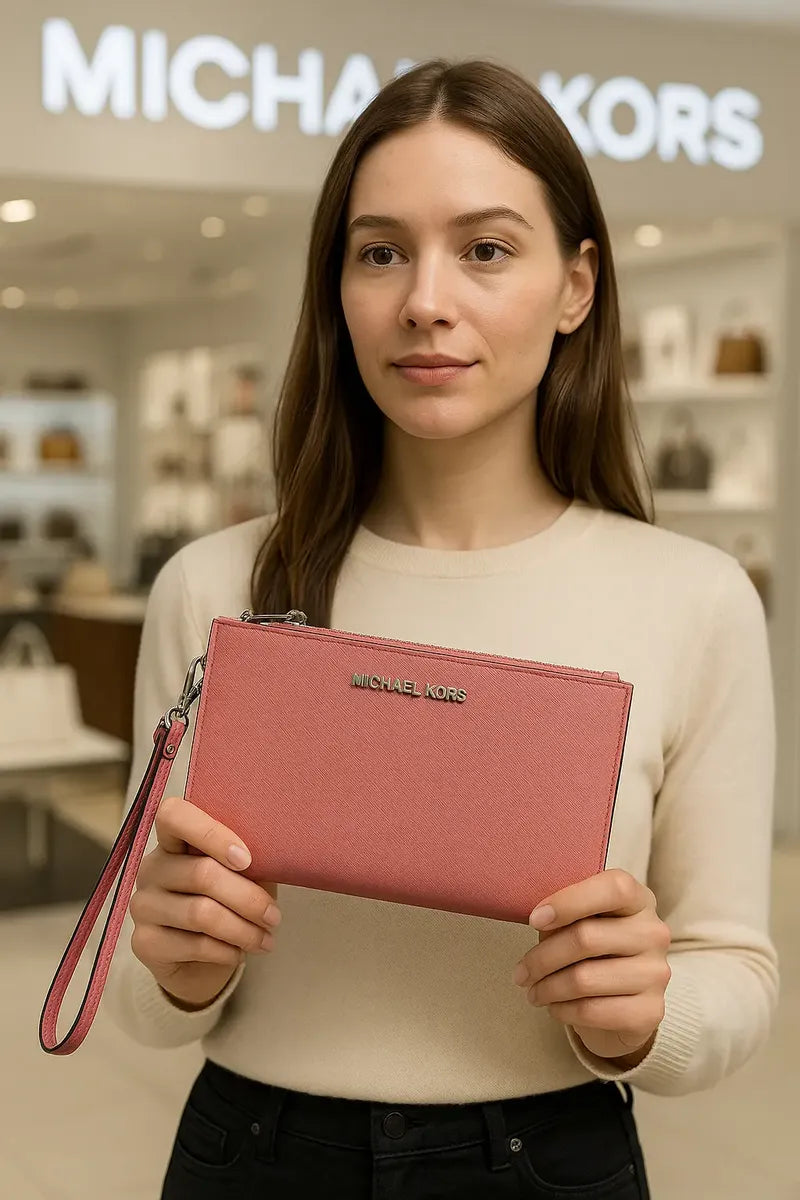 Cartera Michael Kors Jet Set Travel Coral para Mujer