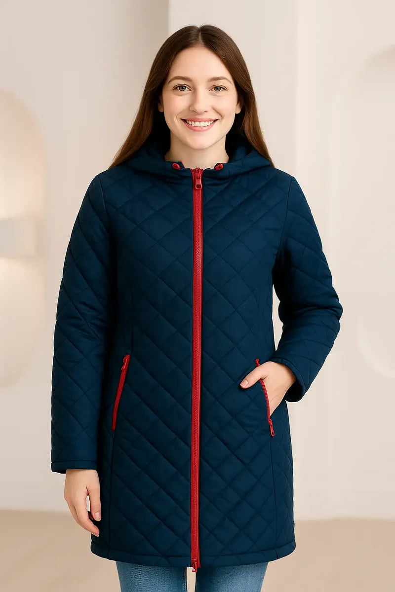 Chamarra para Mujer Azul Marino