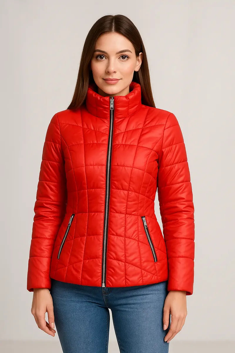 Chamarra Guess para Mujer Roja Talla L