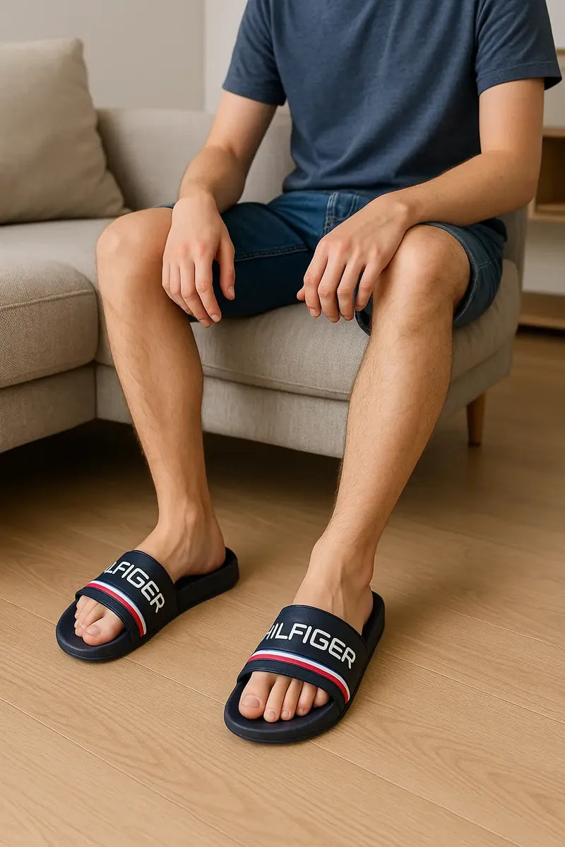 Sandalias Unisex Azul Marino Juveniles y Cómodas