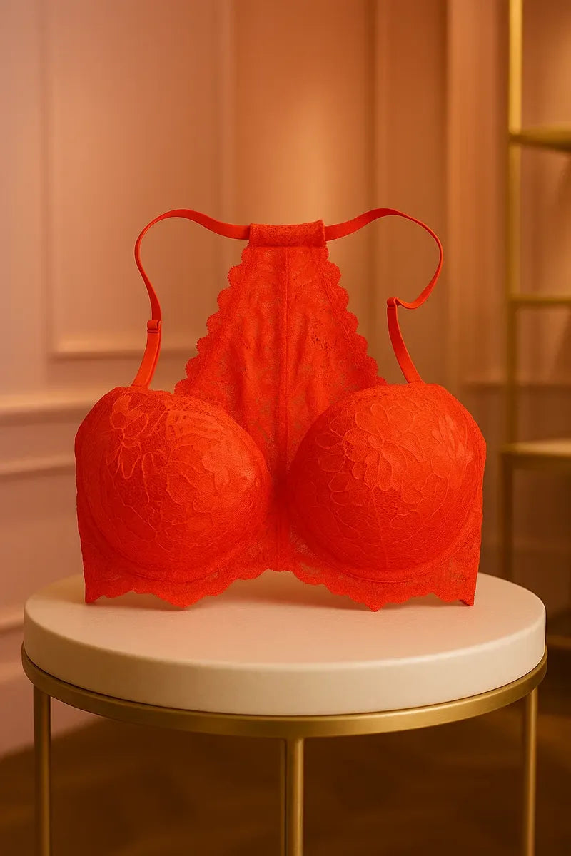 Brasier PINK by Victoria’s Secret 32D Naranja con Encaje
