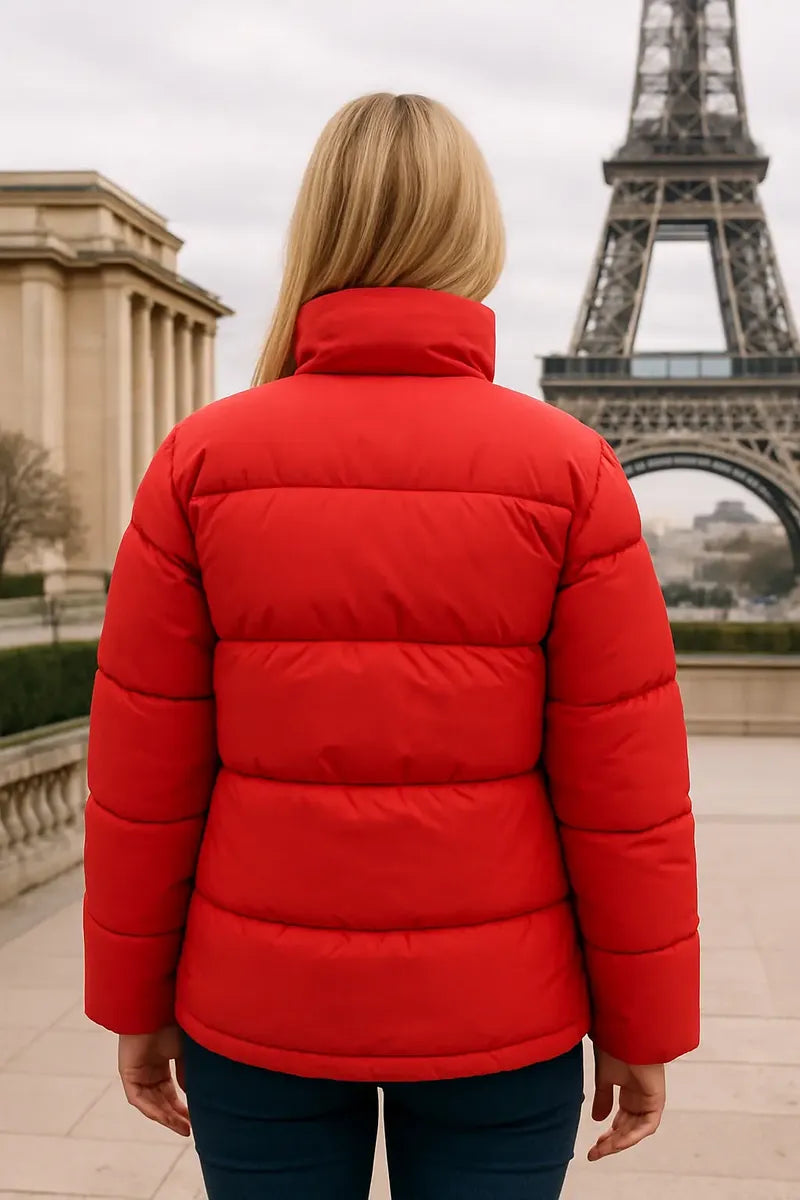 Chamarra Tommy Hilfiger para Mujer Roja