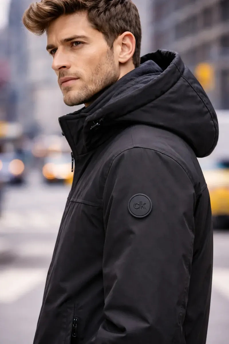 Chamarra Calvin Klein para Hombre Negra
