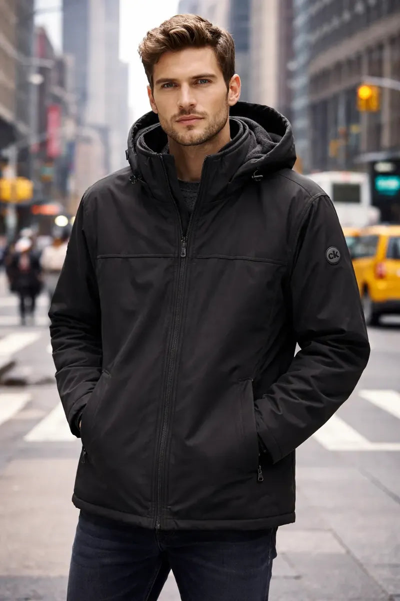 Chamarra Calvin Klein para Hombre Negra