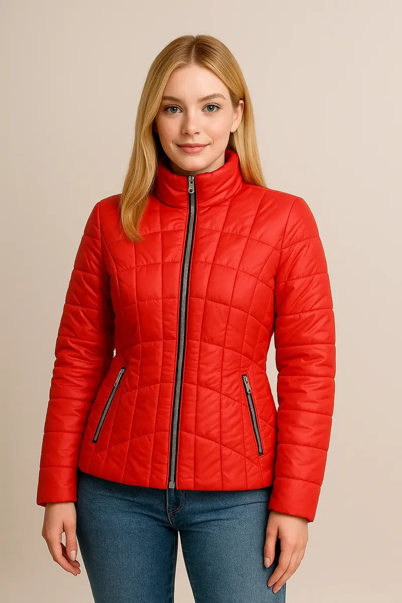 Chamarra Guess para Mujer Roja Talla L