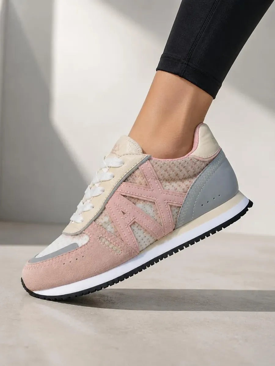 Tenis Armani Exchange XDX089 para Dama Rosa