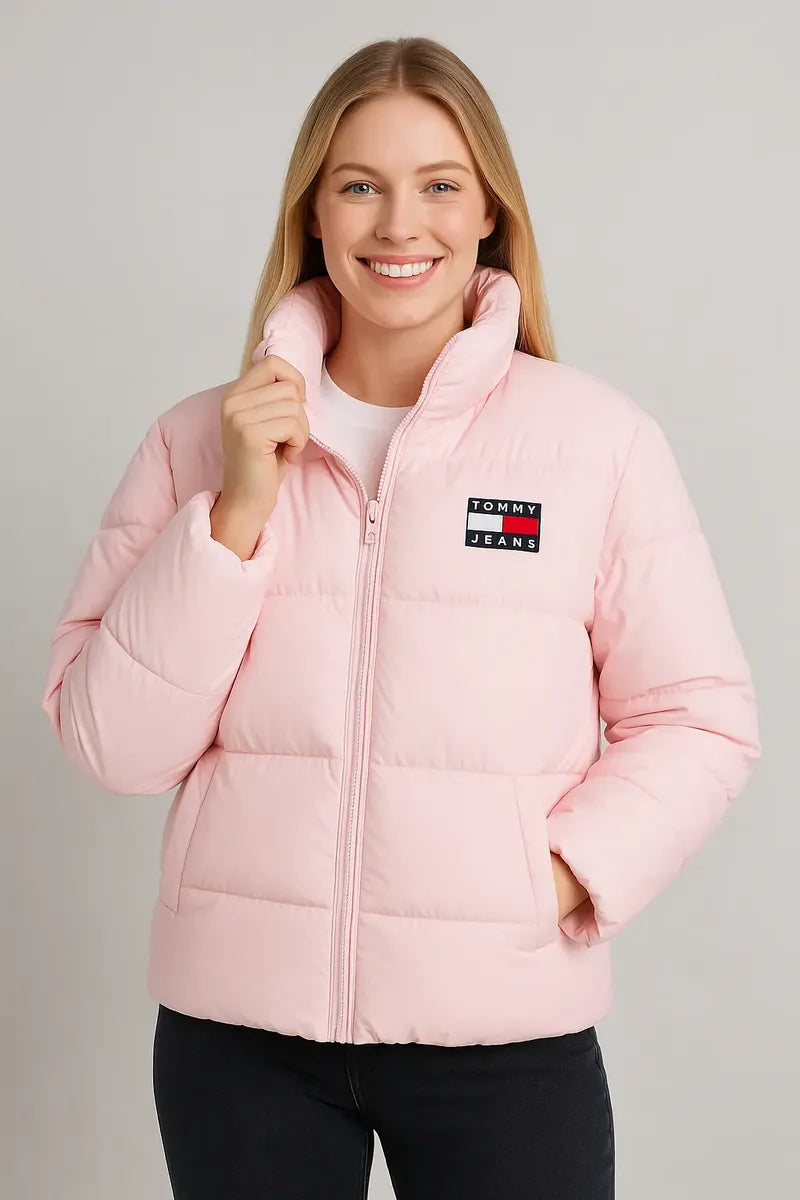 Chamarra Tommy Hilfiger para Mujer Rosa Pastel