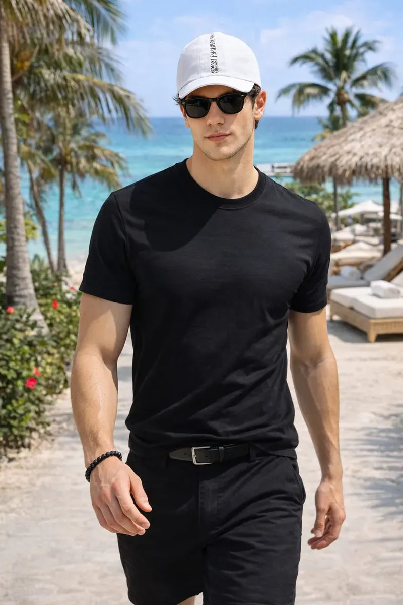 Gorra Armani Exchange Blanca para Hombre de Algodón