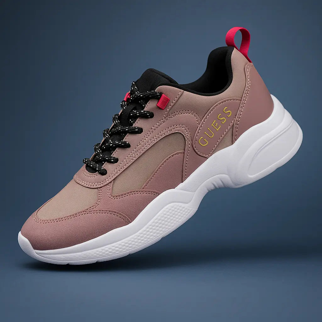 Tenis Guess Grises para Mujer GFLATCH Casuales y Urbanos
