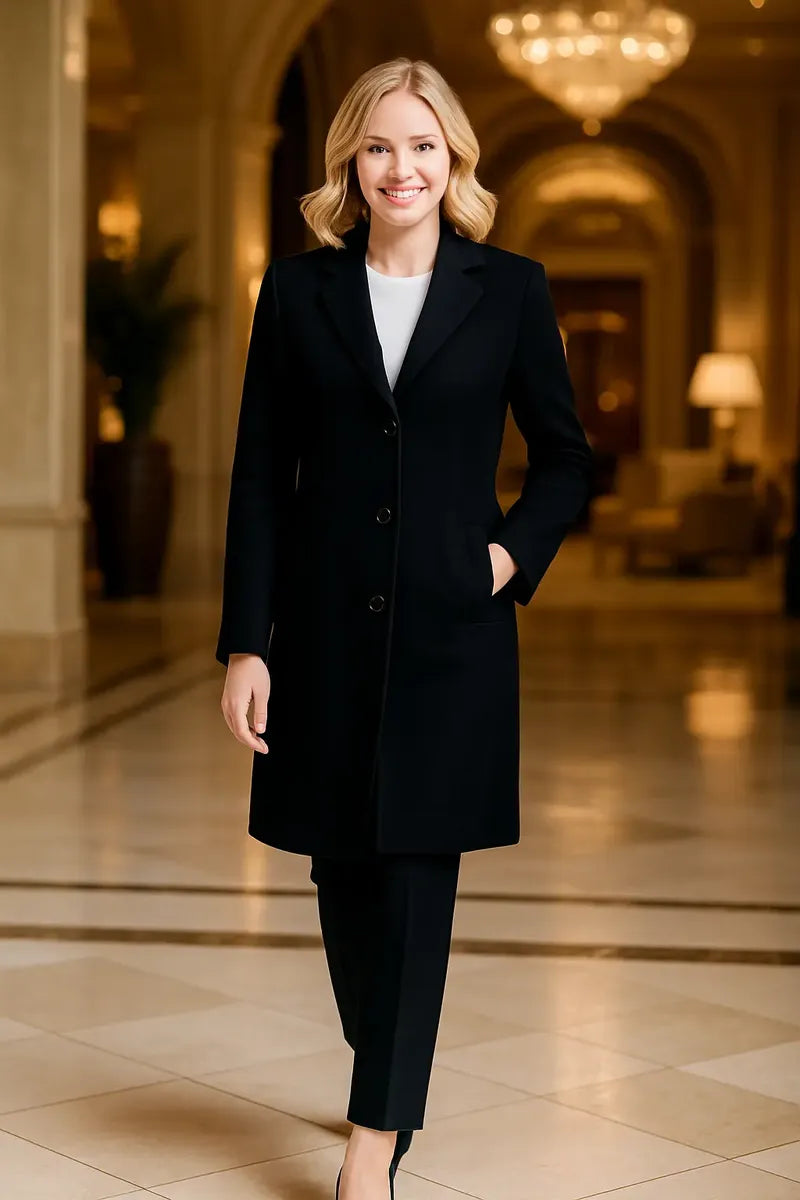 Abrigo DKNY para Mujer Negro