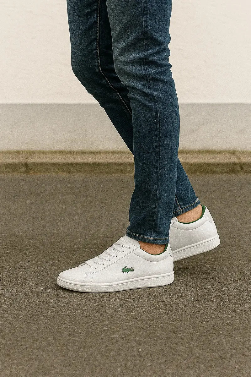 Tenis Lacoste Hydez 119 Unisex Blancos de Piel