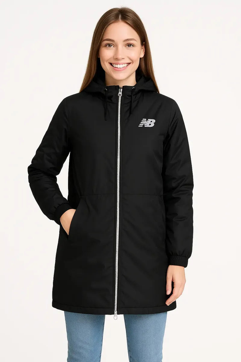 Chamarra New Balance para Mujer Negra Talla S