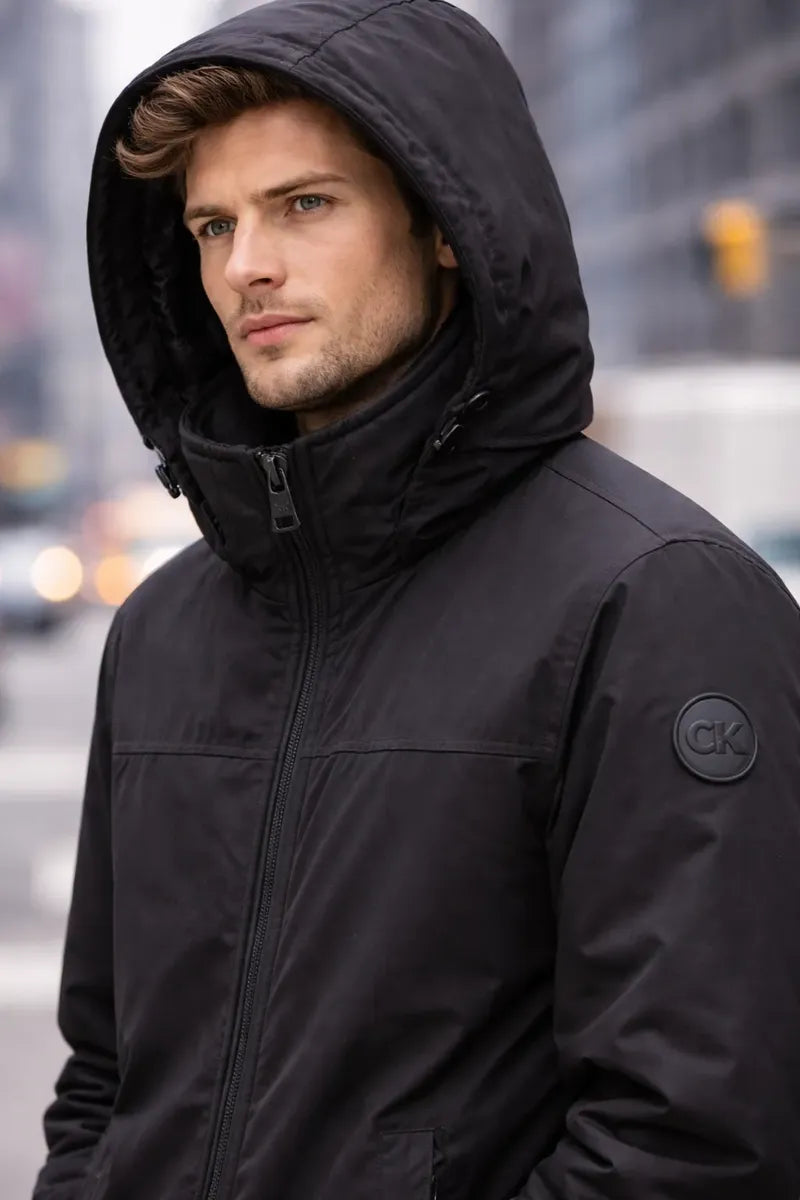 Chamarra Calvin Klein para Hombre Negra
