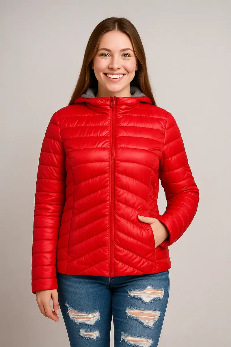 Chamarra Guess para Mujer Roja Talla XL