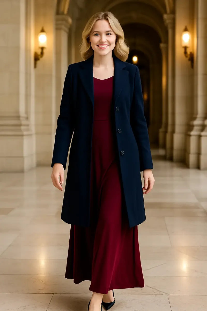 Abrigo DKNY para Mujer Negro