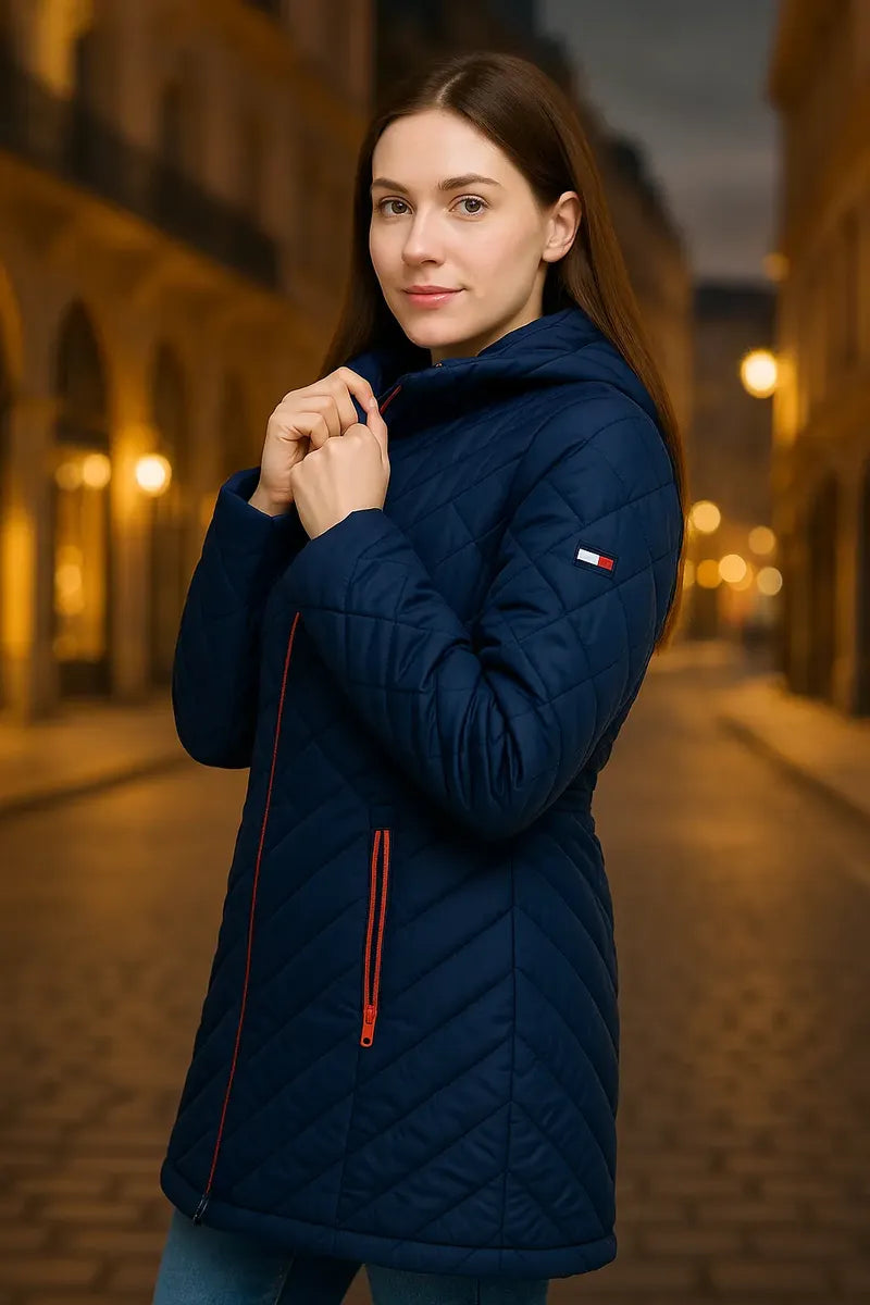 Chamarra para Mujer Azul Marino