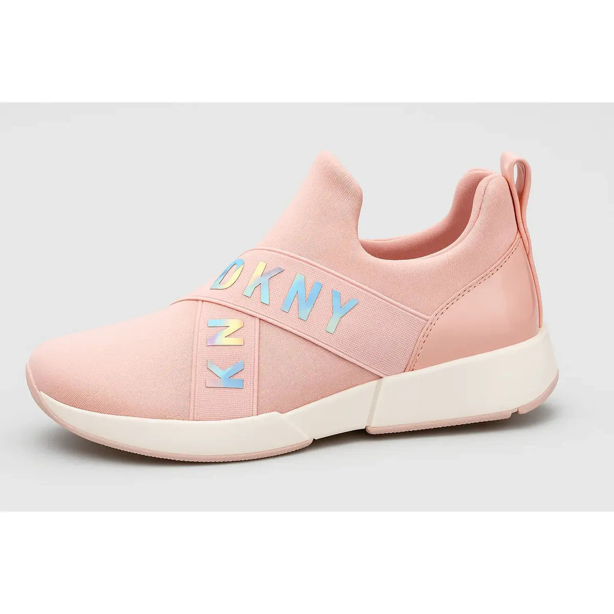 Tenis DKNY Maddie Stretch Blush Iridescent para Dama y Niña