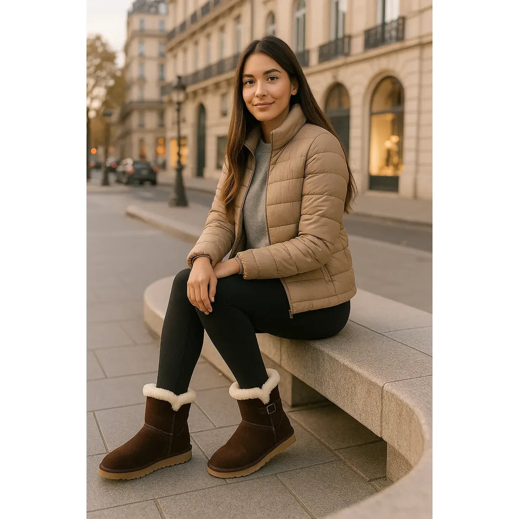 Bota Style & Co Tiny 2 para Mujer Chocolate