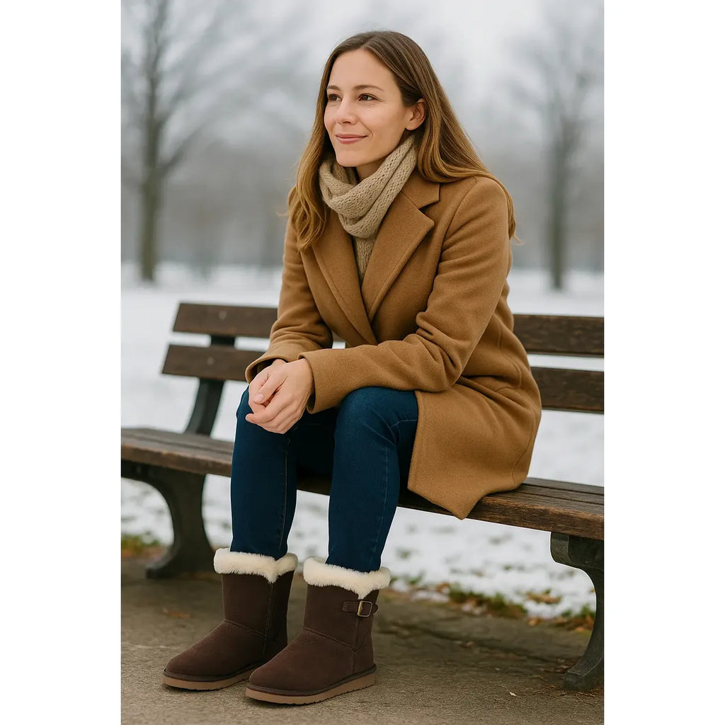 Bota Style & Co Tiny 2 para Mujer Chocolate