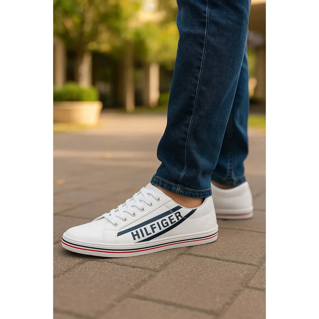 Tenis Casual para Hombre Blancos de Piel