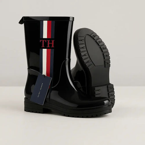 Botas de Lluvia Negras para Dama