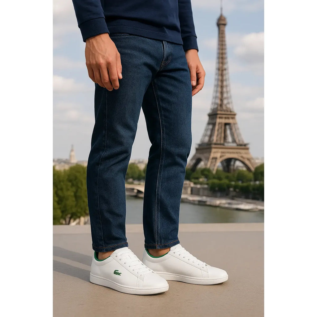 Tenis Lacoste Hydez 119 Unisex Blancos de Piel