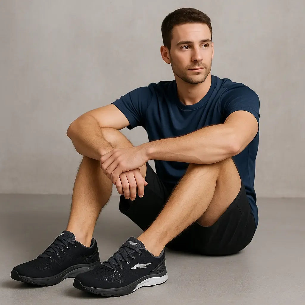 Tenis Avia Enhance para Hombre Negro con Blanco