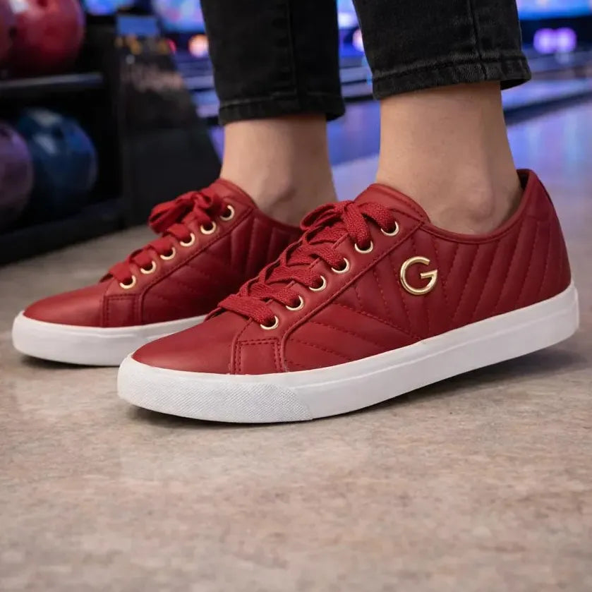 Tenis G Los Angeles by Guess Maddey para Mujer Rojo Quemado