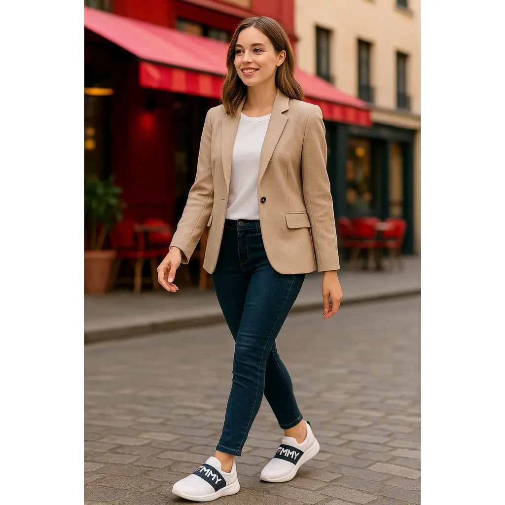 Tenis Tommy Hilfiger Rosin para Mujer Blancos