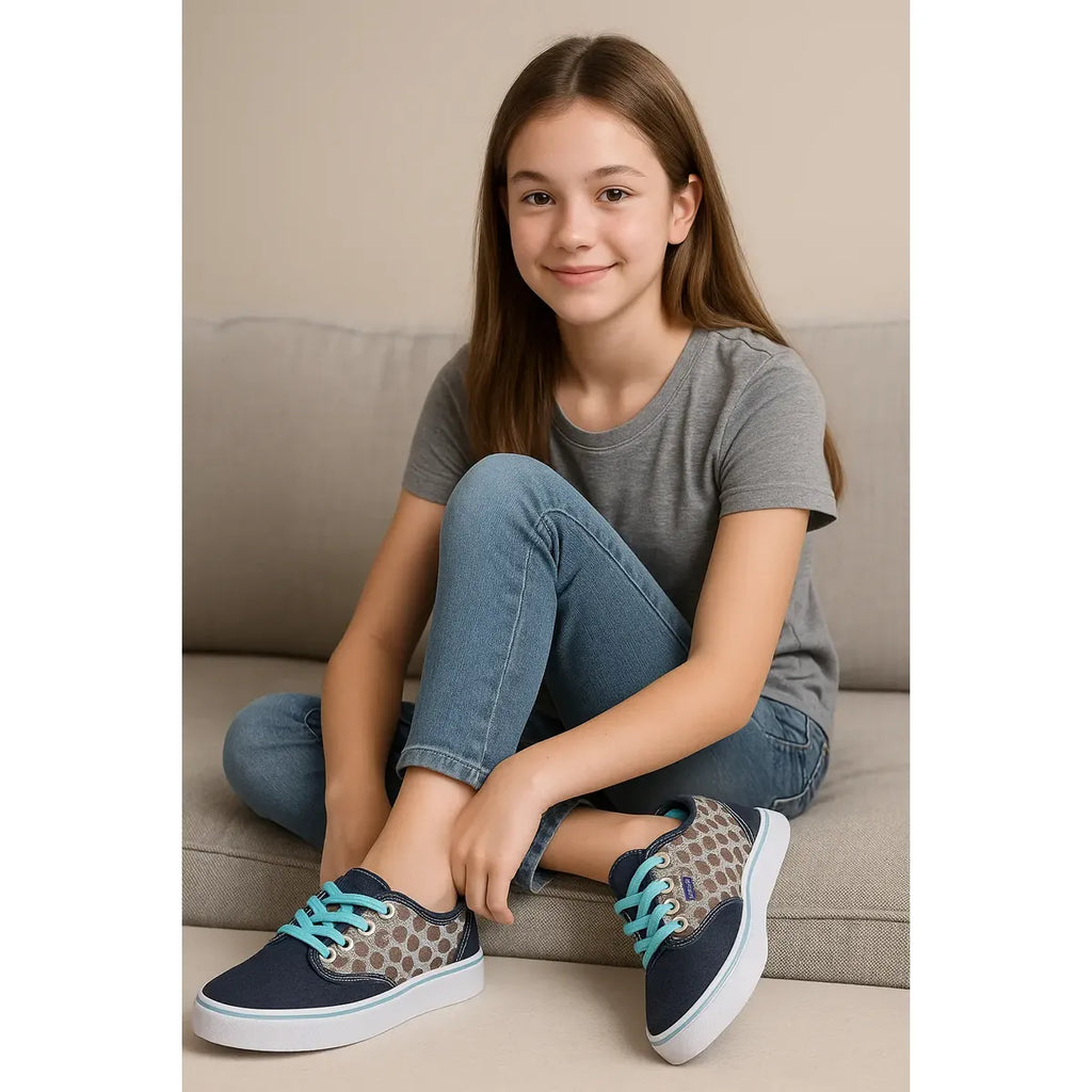enis Baby Phat Porter BP Chambray para Niña Mezclilla y Azul Cielo
