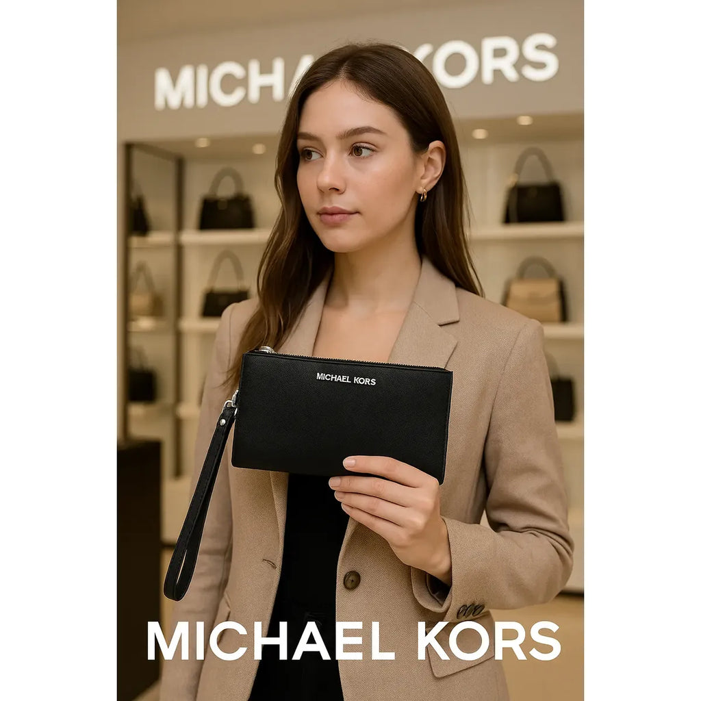 Cartera Michael Kors Jet Set Travel Negra para Mujer