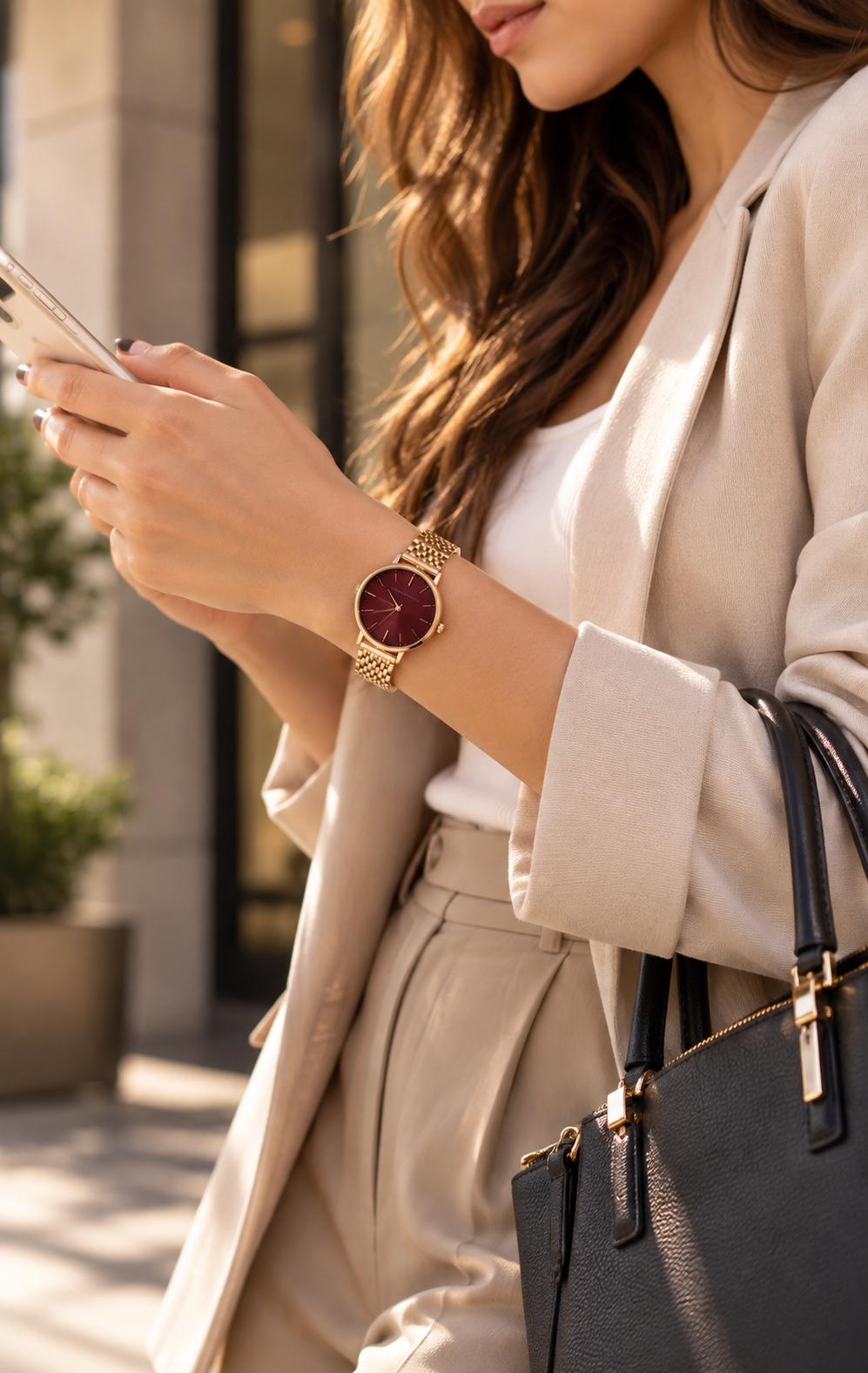 Reloj Armani Exchange AX5912 para Dama Dorado Rosado