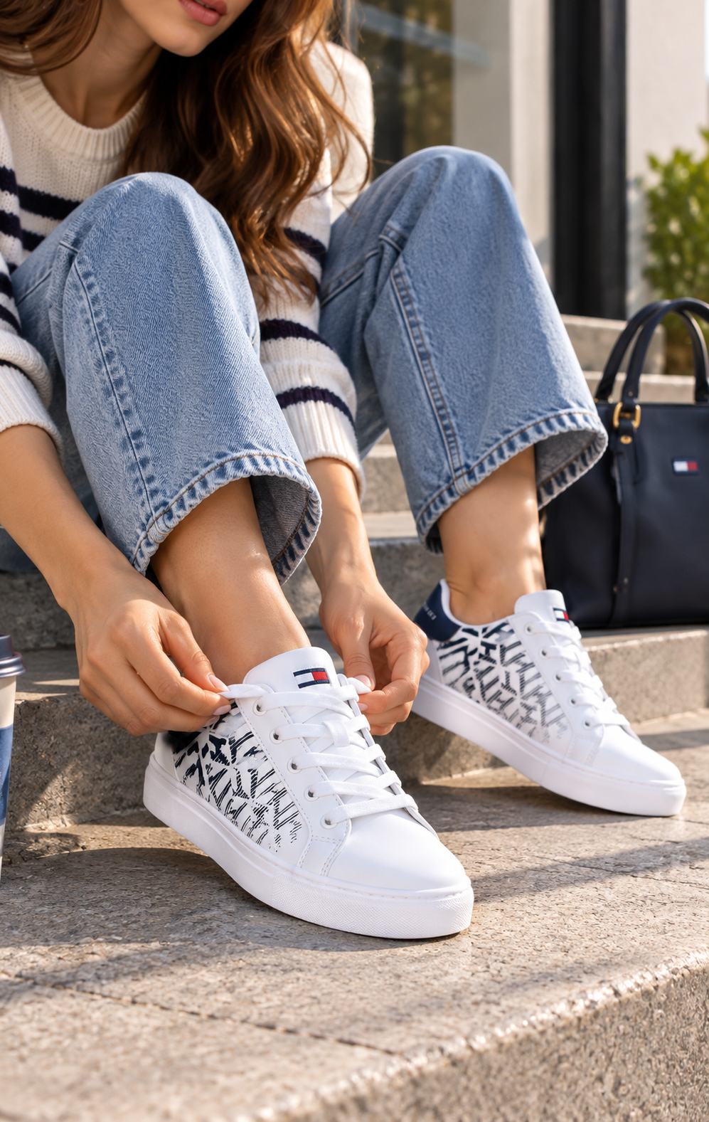 Tenis Unisex TWLOURA3 Blanco y Azul