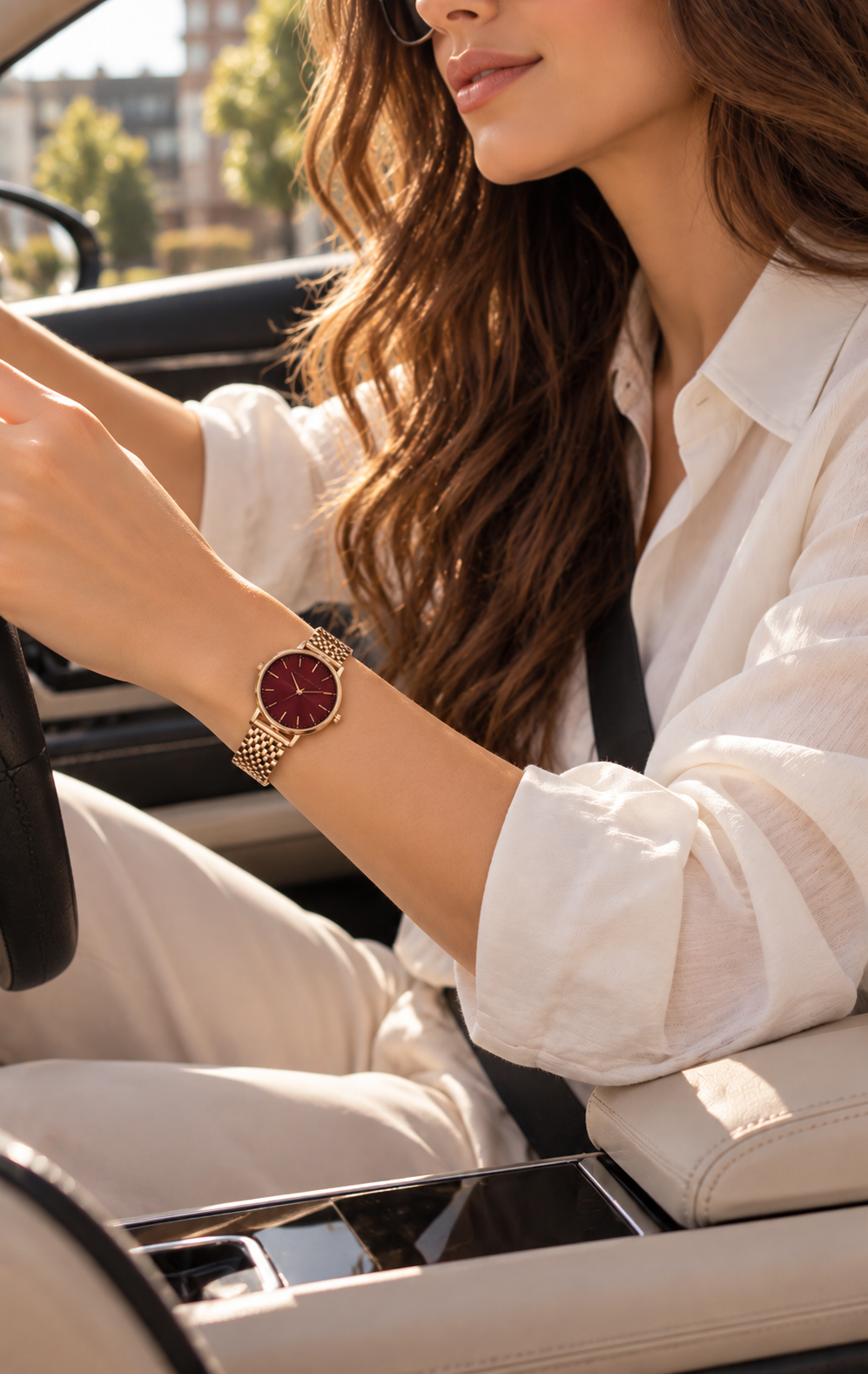 Reloj Armani Exchange AX5912 para Dama Dorado Rosado