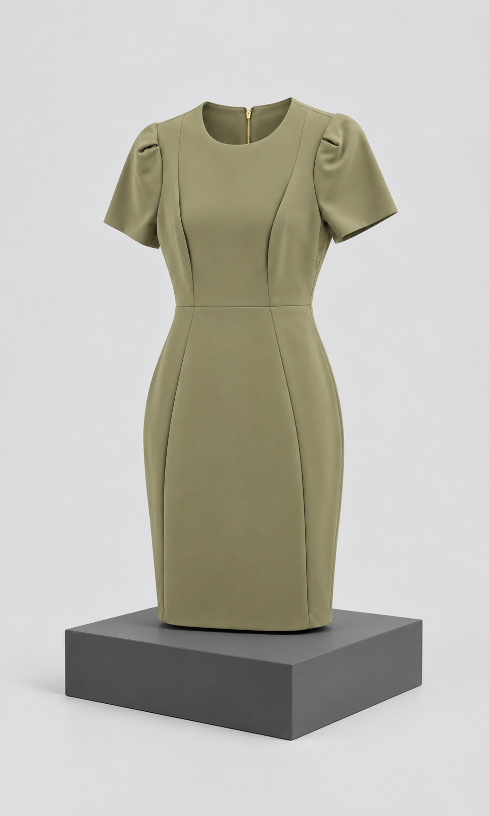 Vestido Calvin Klein para Mujer en Color Verde Olivo
