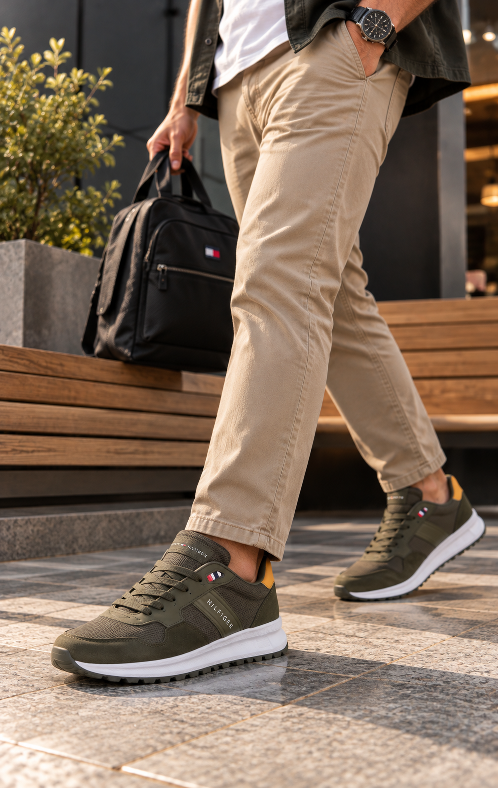 Tenis US Massimo 6C2 Verde Musgo