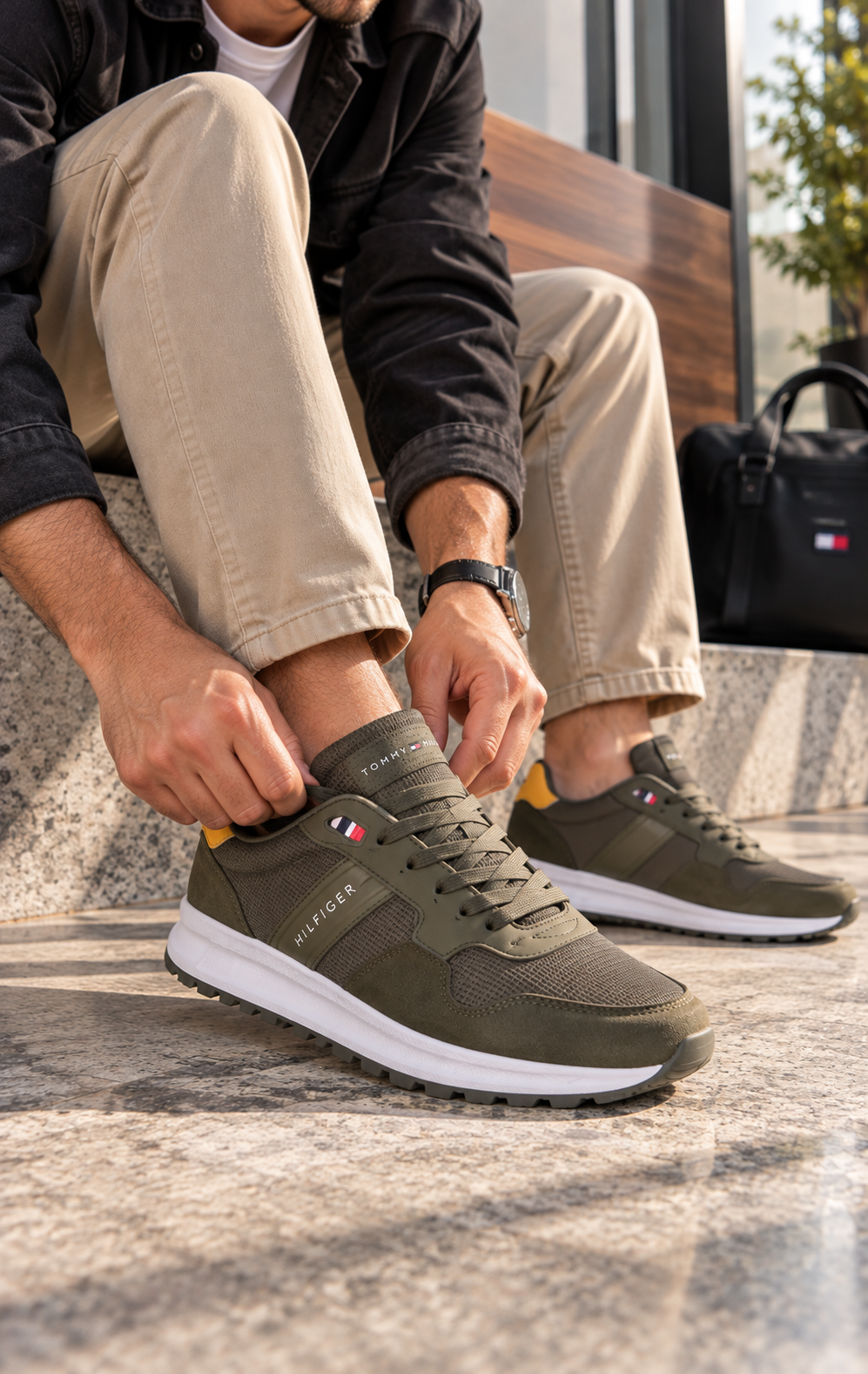 Tenis US Massimo 6C2 Verde Musgo