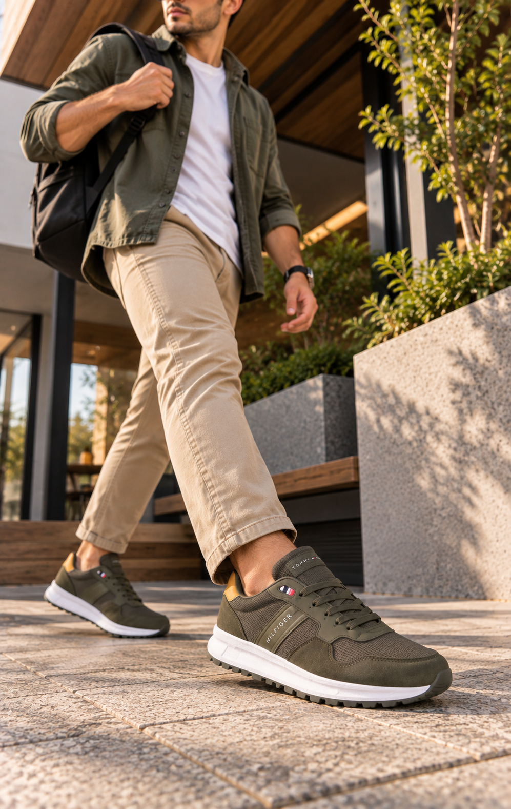 Tenis US Massimo 6C2 Verde Musgo