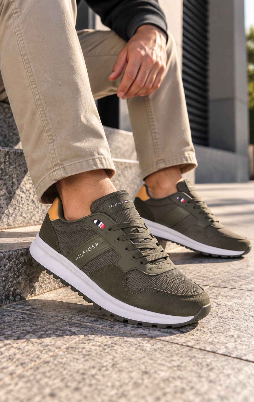 Tenis US Massimo 6C2 Verde Musgo