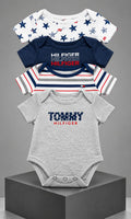 Pack de 4 pañaleros Tommy Hilfiger para bebé 6-9 meses multicolor