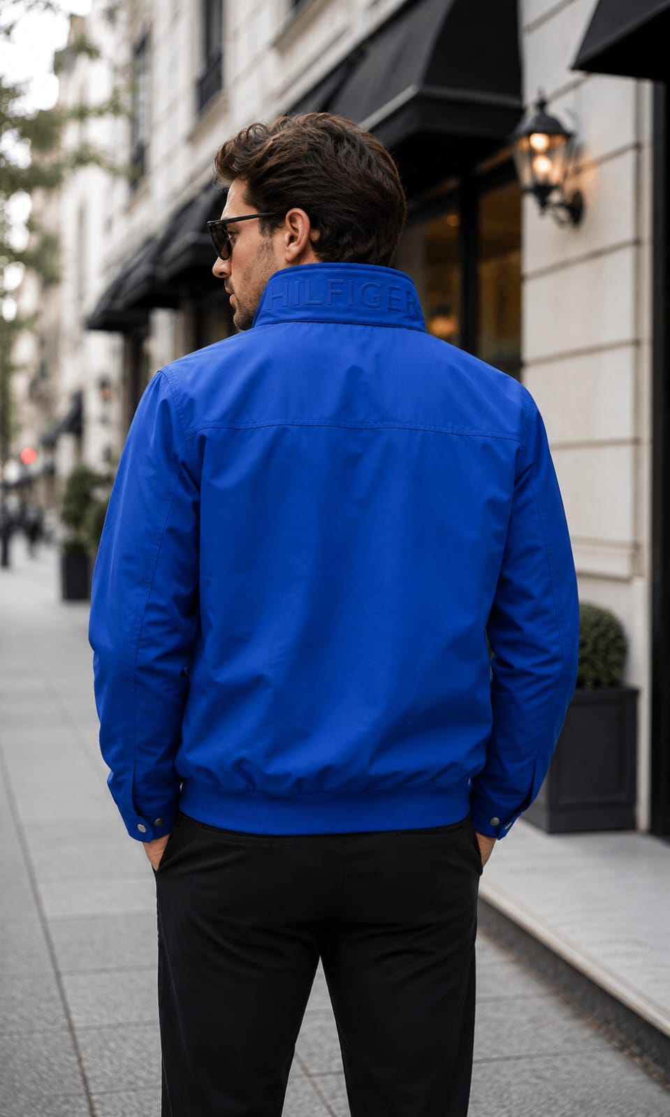 Chamarra Azul Tommy Hilfiger Para Hombre